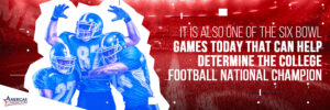 La Rose Bowl ayuda a determinar el campeón nacional de fútbol americano universitario