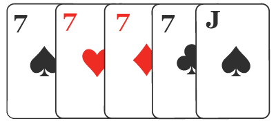 Poker Hand Rankings - Four of a Kind