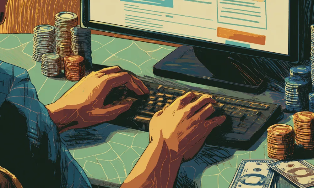 Depositing for a High-Stakes Tournament Under Network Stress