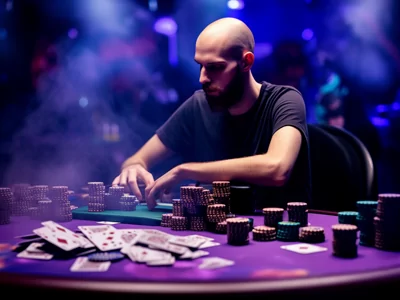 Stephen Chidwick dons the purple jacket in the Poker Masters series